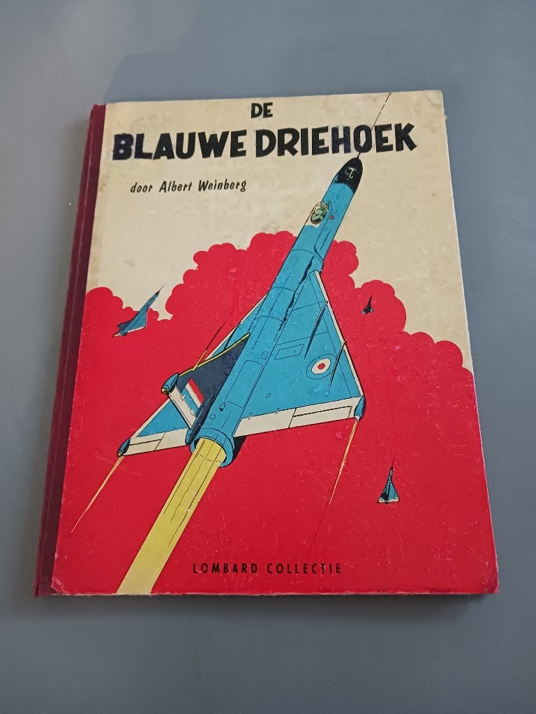 Dan Cooper, de Blauwe Driehoek HC 1ste druk, redelijke staat, Livres, Enlèvement ou Envoi