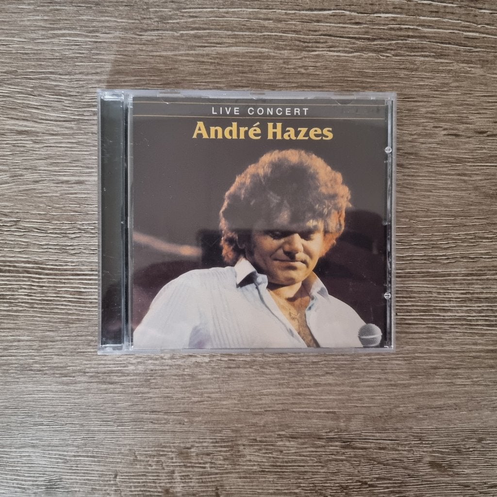 CD André Hazes - Live concert, Ophalen of Verzenden, Gebruikt, Levenslied of Smartlap, Live-album