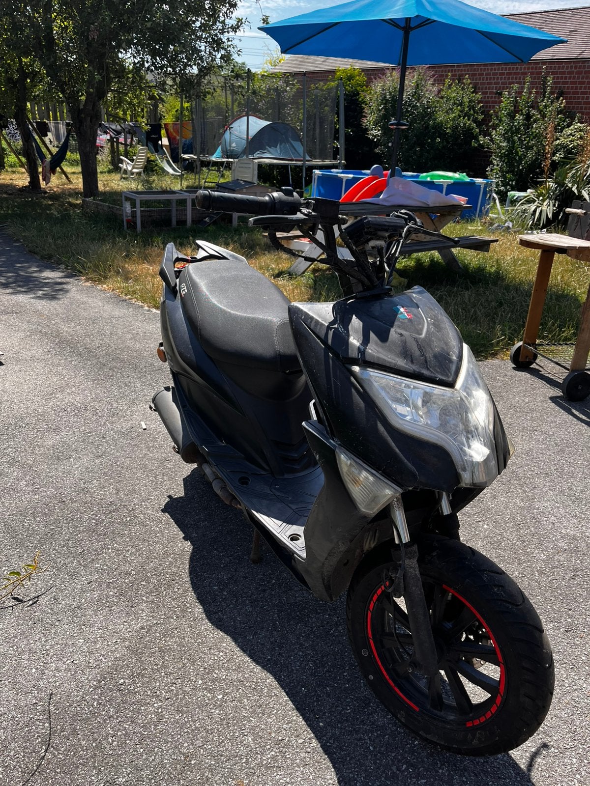 GTS Enzo Naked - B klasse Scooter, Fietsen en Brommers, Brommers | Overige merken, Ophalen, Gebruikt, Klasse B (45 km/u), 50 cc