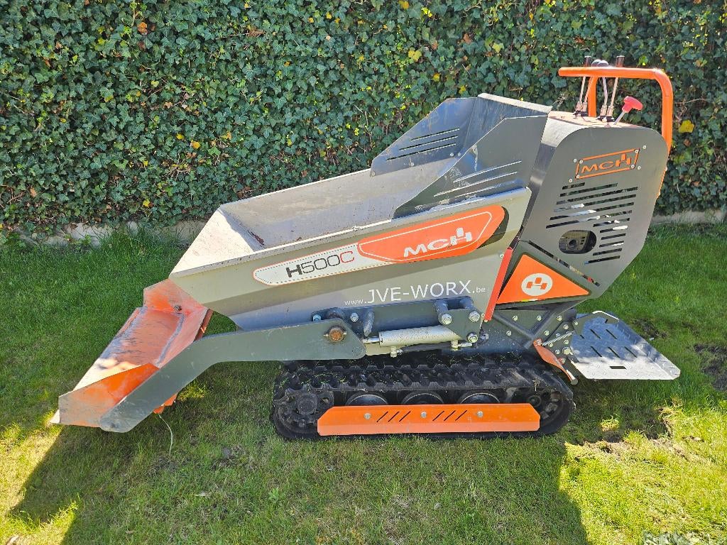MCH H500C rupsdumper met schep, Zakelijke goederen, Machines en Bouw | Kranen en Graafmachines, Ophalen, Dumper