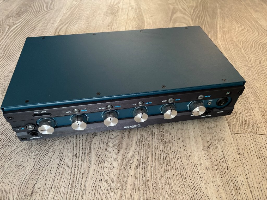 Trickfish Bullhead 1K basversterker, Ophalen, Zo goed als nieuw, Basgitaar, 100 watt of meer