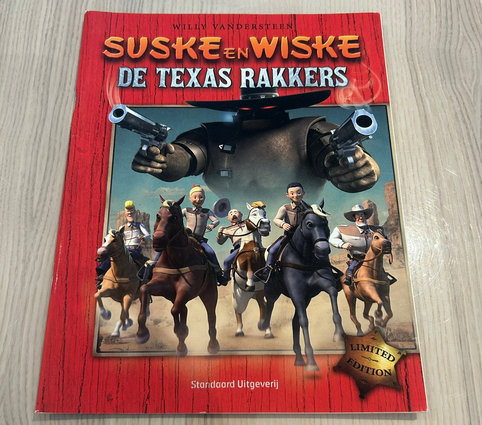 Suske en Wiske: De texas rakkers, Enlèvement ou Envoi