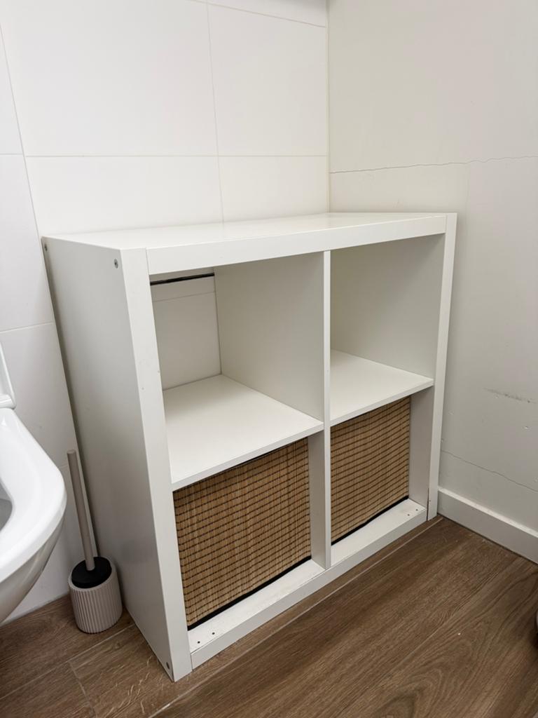 Ikea kallax kast wit - nog in goede staat, Enlèvement, Comme neuf