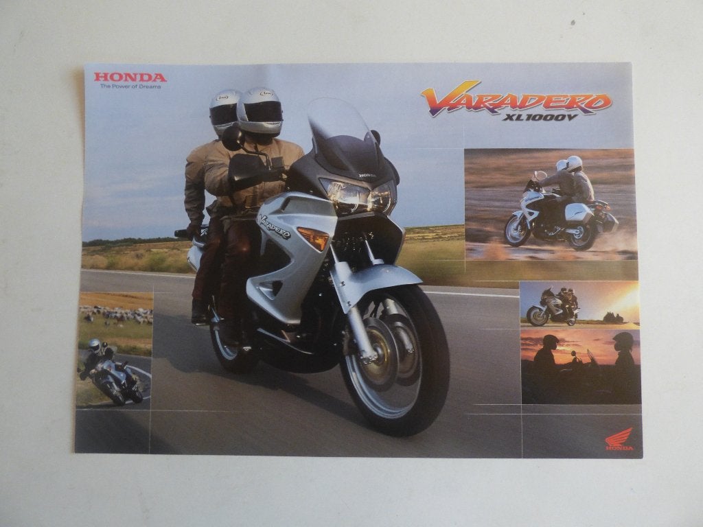 BROCHURE HONDA VARADERO XL1000V, Enlèvement ou Envoi, Honda