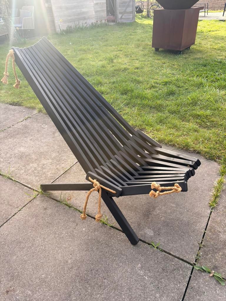 EcoChair - LoungeChair, Enlèvement, Comme neuf, Bois, Pliant