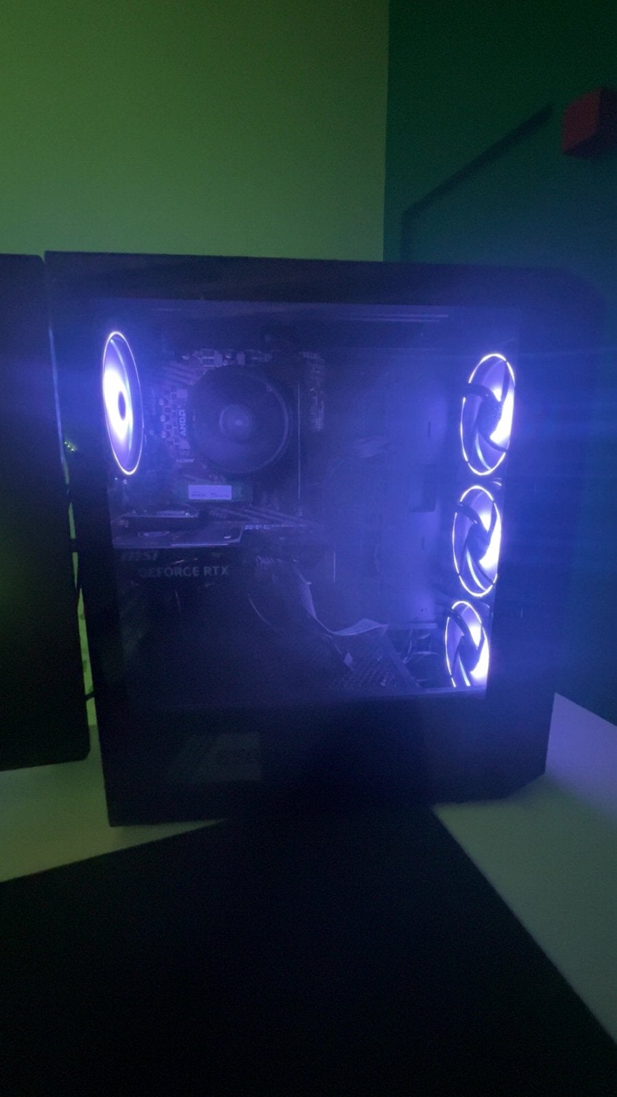 Gaming pc msi rtx 5060, Computers en Software, Ophalen, Zo goed als nieuw, Gaming