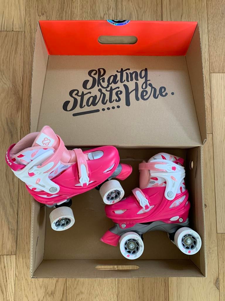 Rolschaatsen, Ophalen, Zo goed als nieuw
