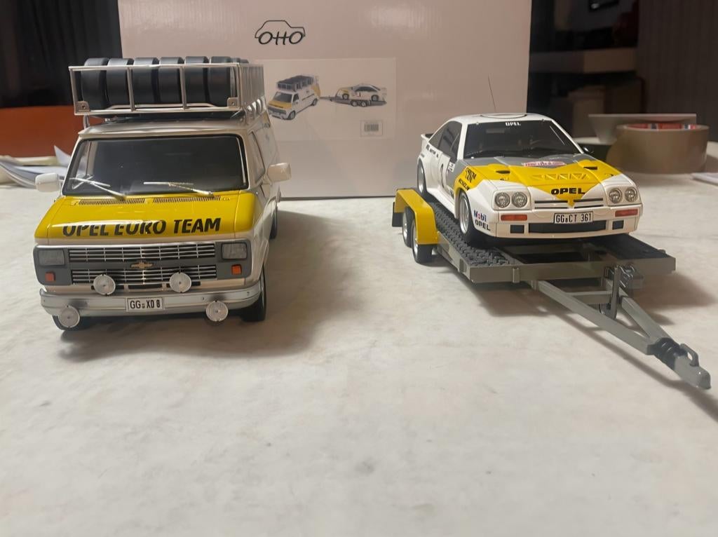 Pack Opel manta 400 rallye Neuf, Hobby & Loisirs créatifs, Voitures miniatures | 1:18