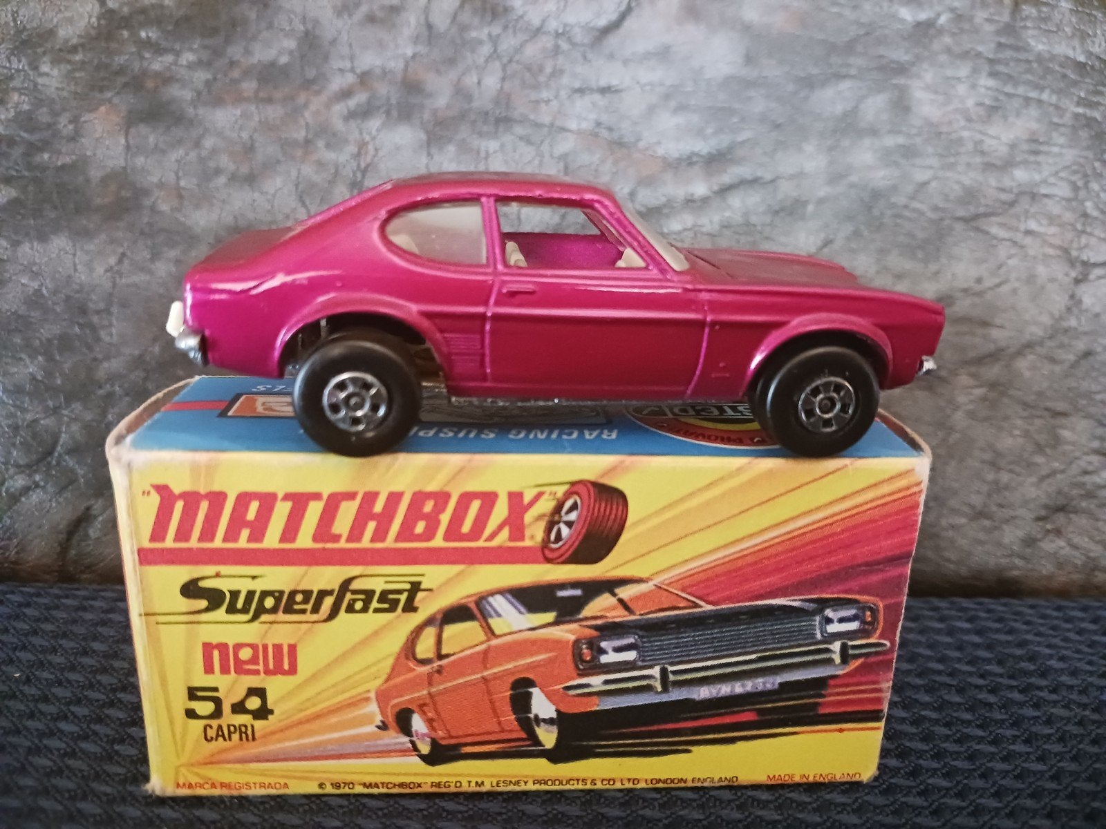 Matchbox Superfast  54.  FORD CAPRI, Envoi