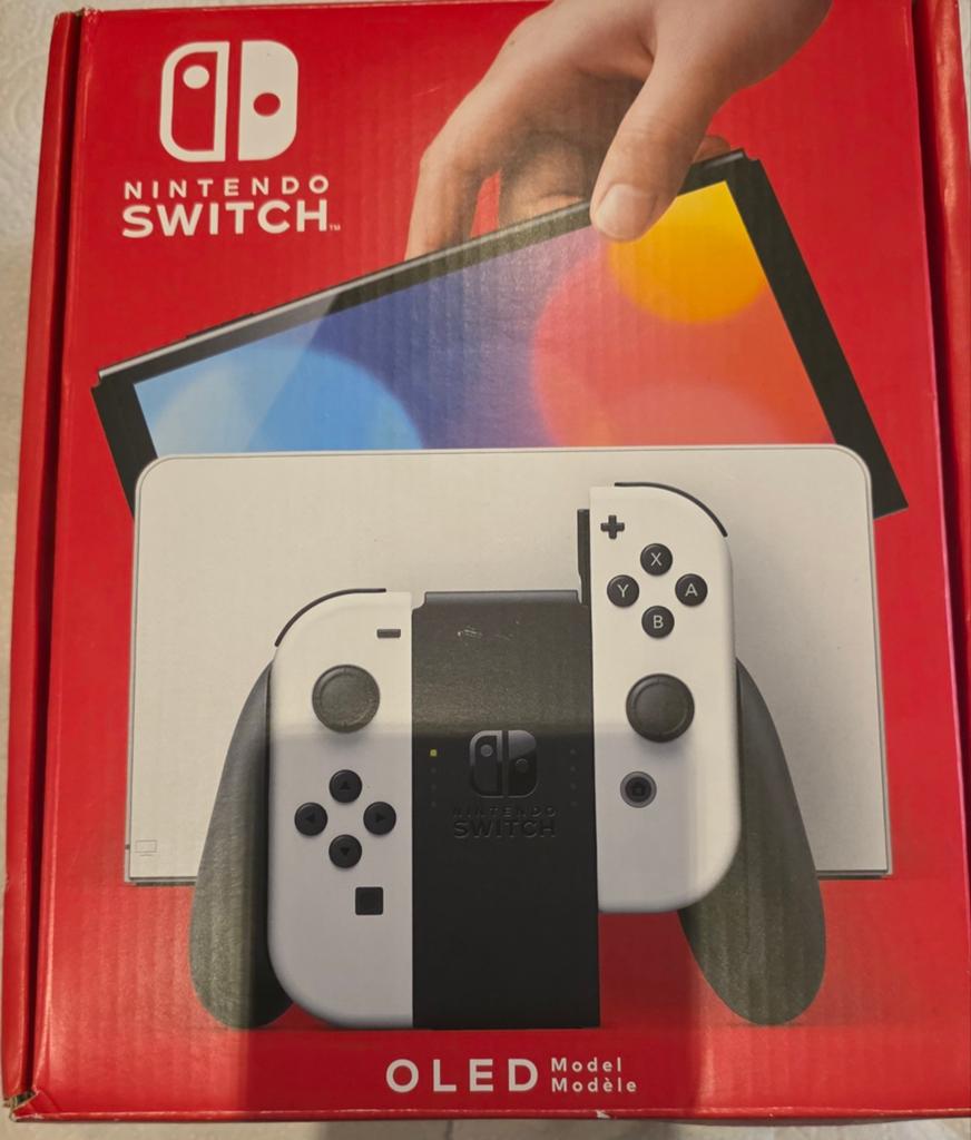 Switch OLED plus manette pokemon voir photos, Enlèvement ou Envoi, Switch OLED