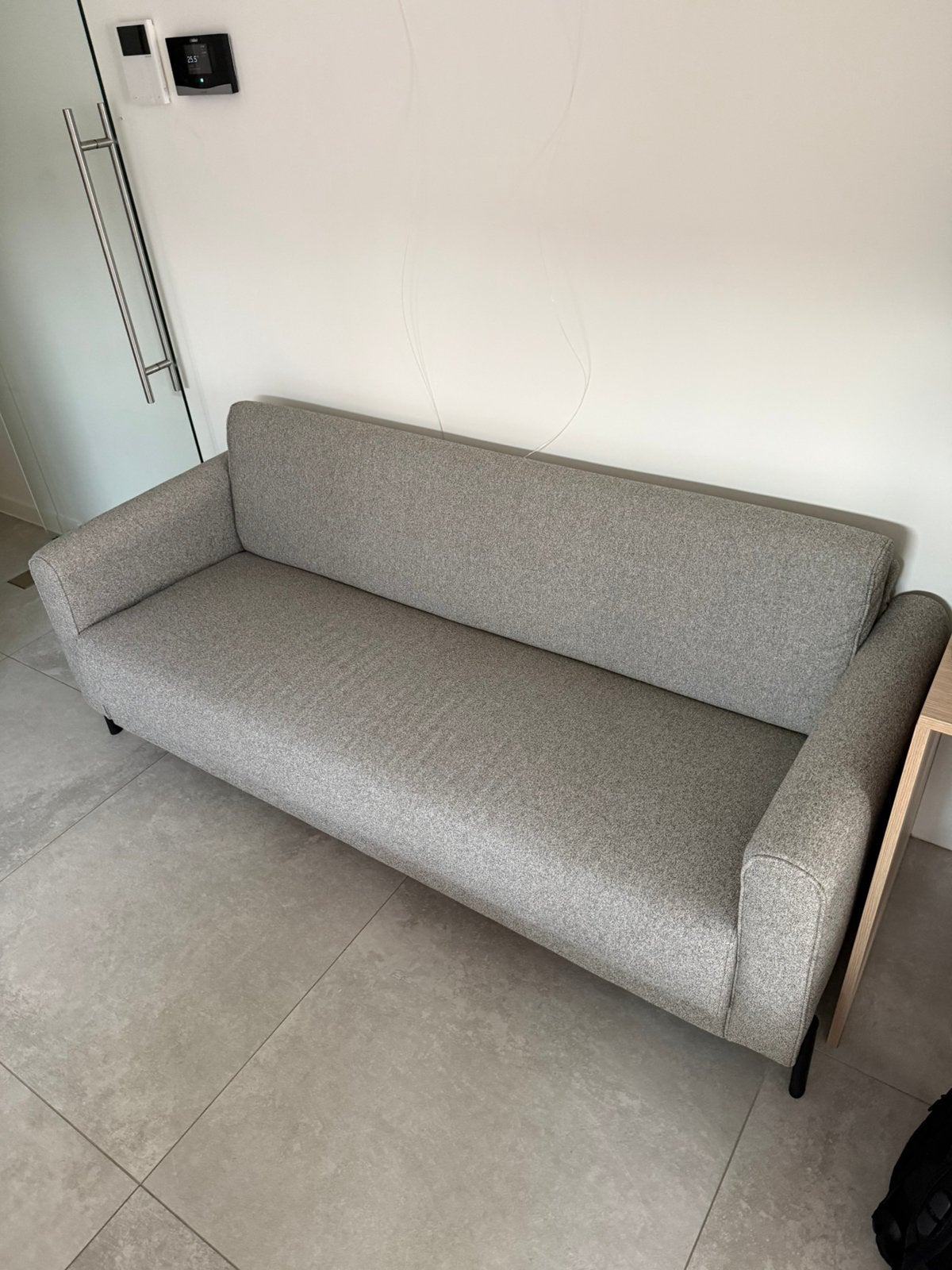 IKEA LANDSKRONA 3-zitsbank Gunnared donkergrijs - nieuwstaat, Enlèvement, Comme neuf, Métal