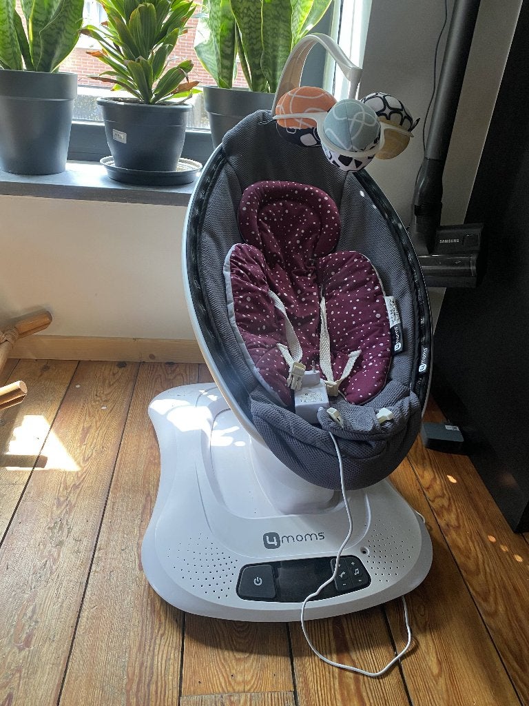 4mom automatische schommelstoel, Kinderen en Baby's, Ophalen, Zo goed als nieuw, Schommelstoel, Overige merken