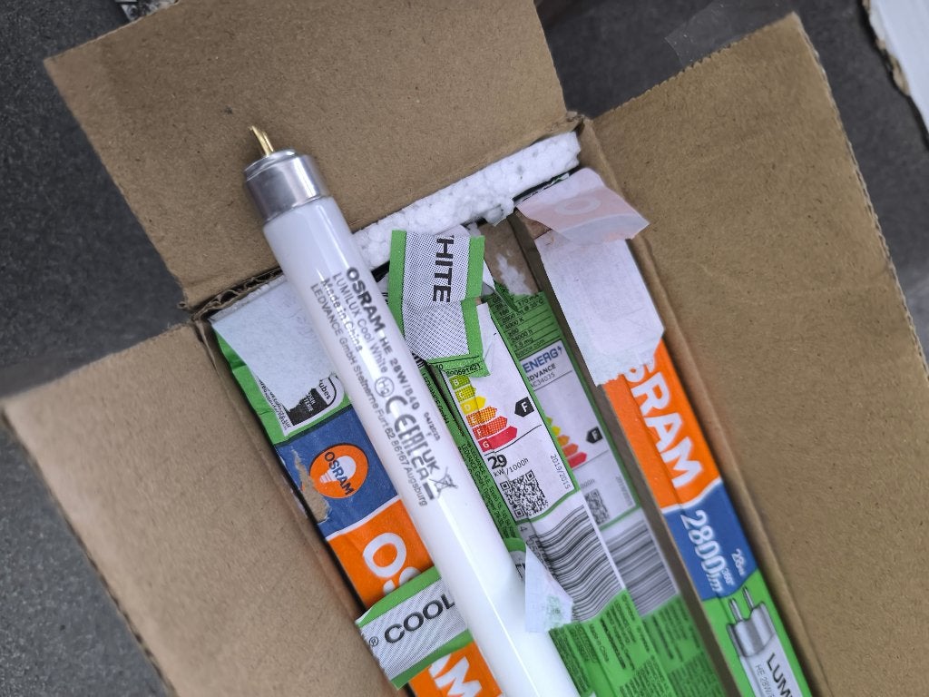 20 lampes Osram Lumilux T5 HE 28W/840 (115 cm) fines TL NEW, Maison & Meubles, Lampes | Lampes en vrac, Neuf, Autres culots, Enlèvement ou Envoi