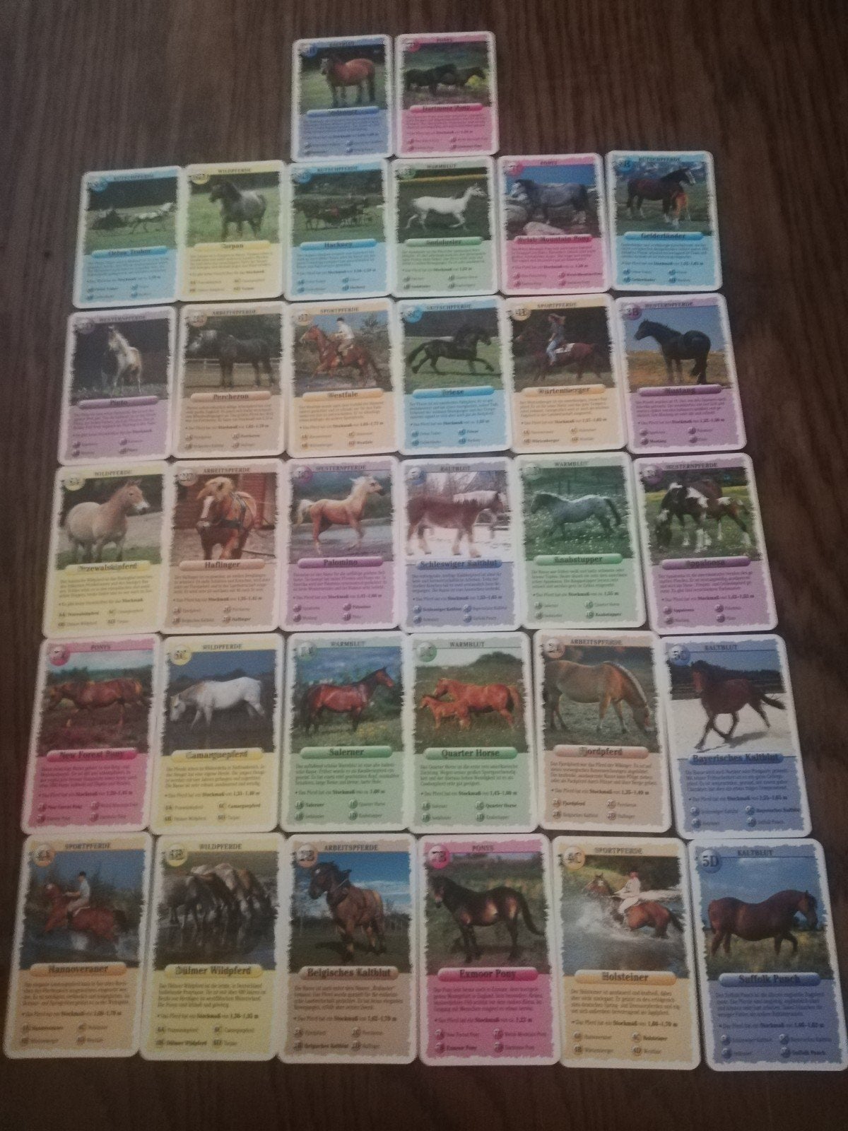 32 kaartspel met paarden, Verzamelen, Ophalen of Verzenden, Speelkaart(en)