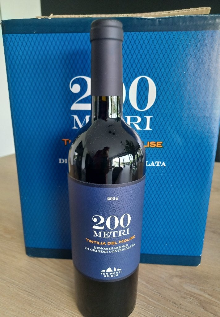 Vin blanc Tintilia 200 metri, Collections, Neuf, Enlèvement ou Envoi, Vin rouge, Italie