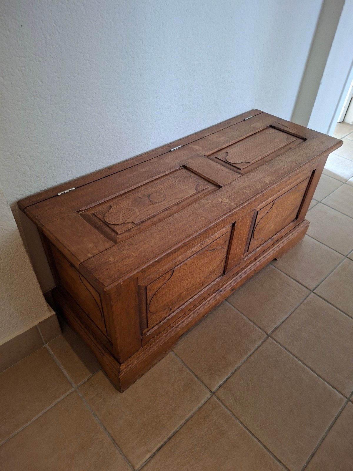 houten opbergkoffer, Ophalen, 50 – 75, Minder dan 50 cm, Gebruikt