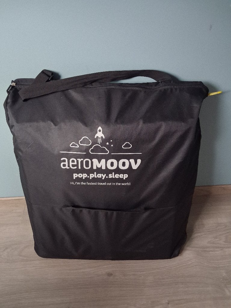 Aeromoov reisbed, Enlèvement, Lit de voyage
