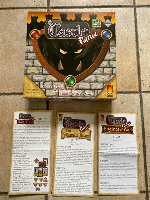 CASTLE PANIC + TOUTES EXTENSIONS - super jeu état neuf, Enlèvement ou Envoi
