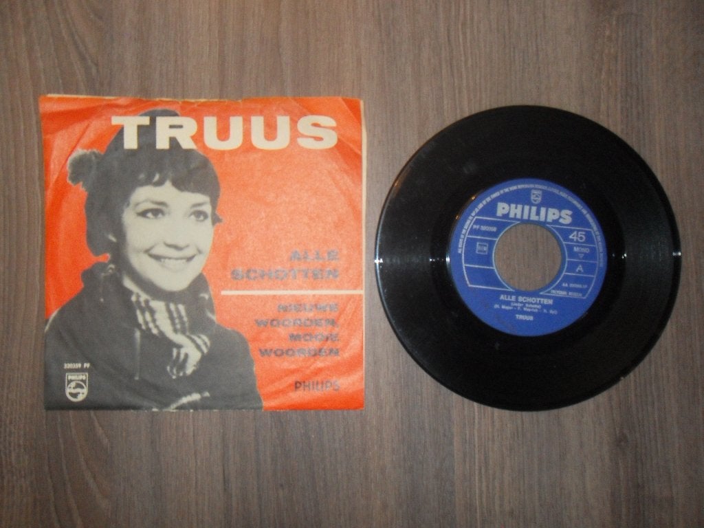 Truus - Alle Schotten, Ophalen of Verzenden, Gebruikt, 7 inch, Levenslied of Smartlap
