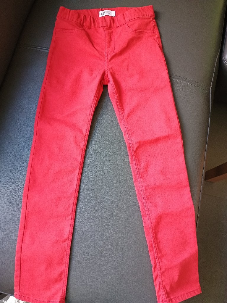 lange broek stretch maat 134, Broek, Jongen of Meisje, H&M, Ophalen of Verzenden