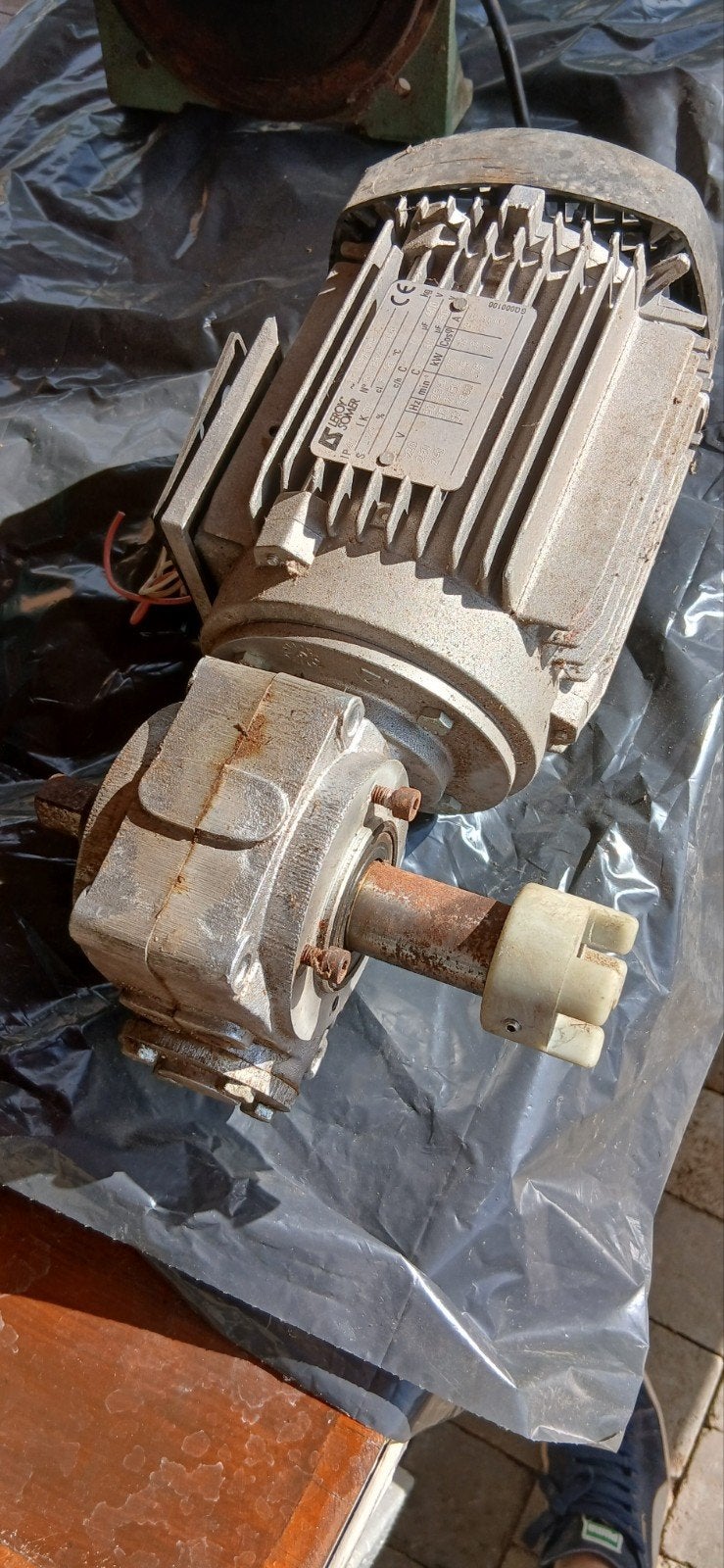 moteur eletrique, Enlèvement