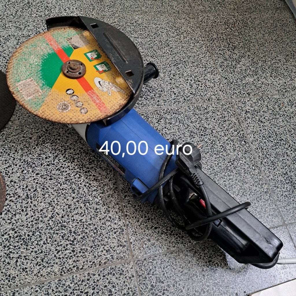 Haakse slijper, Doe-het-zelf en Bouw, Ophalen of Verzenden, Gebruikt, 1000 watt of meer