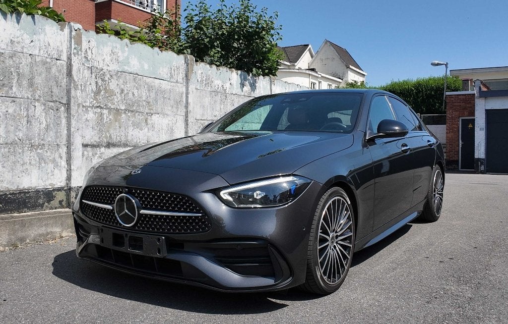 Mercedes-Benz C 220 d AMG Line Int./Ext. 9G-Tronic Pano/Cuir, Autos, Mercedes-Benz, Cuir, Achat, Euro 6, Entreprise