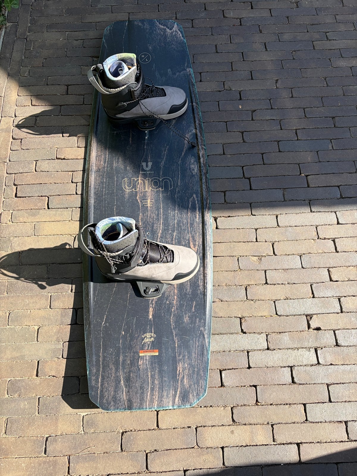 Hyperlite Union en Defacto, Watersport en Boten, Wakeboarden, Ophalen, Gebruikt, Board en Schoenen