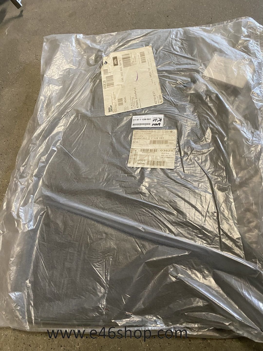 BMW 7 E65 E66 E67 BESTUURDERSMAT NIEUW OE 51477128091, Neuf, -, -, Enlèvement ou Envoi