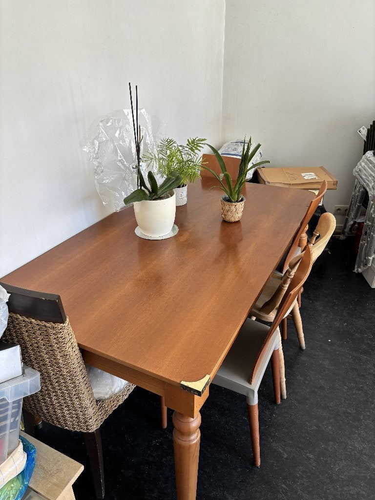 Table à manger (extensible), Maison & Meubles, Enlèvement, Utilisé, Rectangulaire