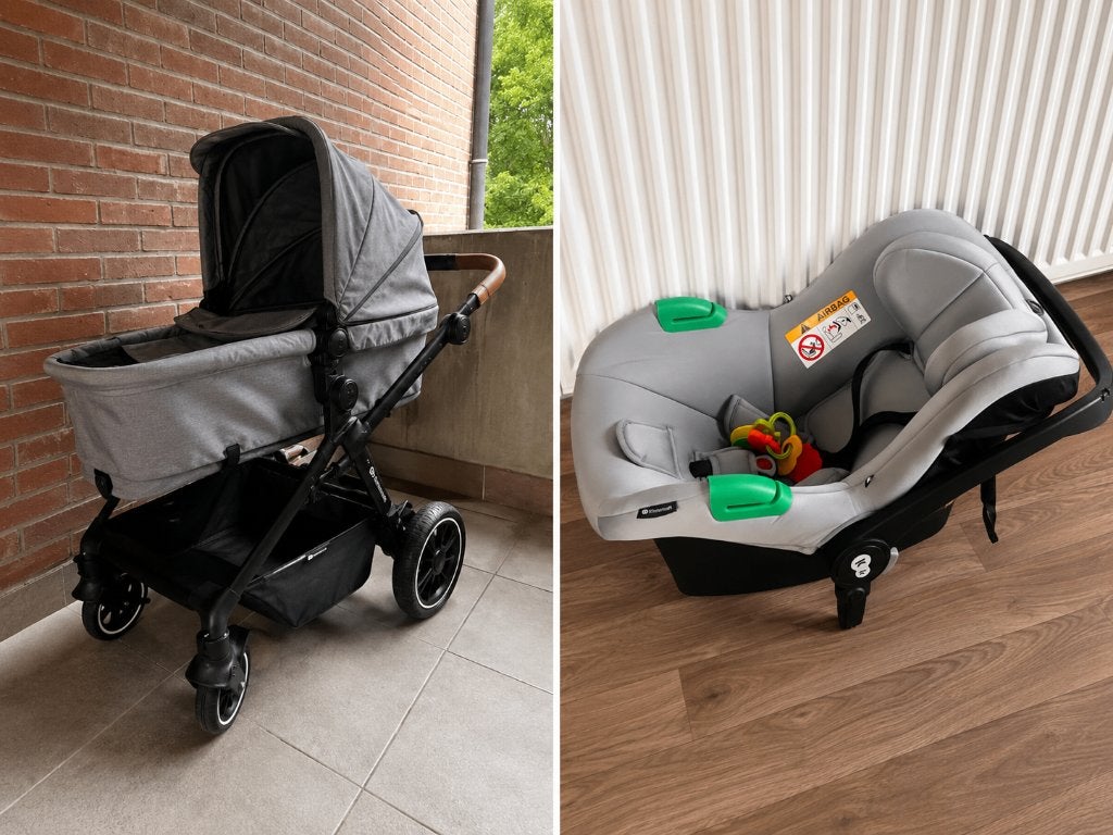 Poussette 3-en-1 B-TOUR de Kinderkraft - Siège/berceau XL, Enfants & Bébés, Poussettes & Combinaisons, Autres marques, Poussette combi