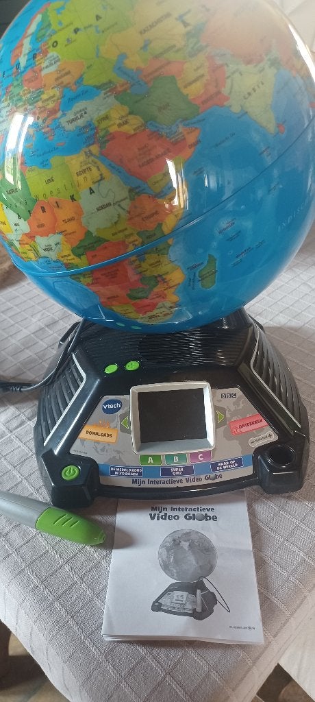 V-tech interactieve wereldbol, Ophalen, Gebruikt
