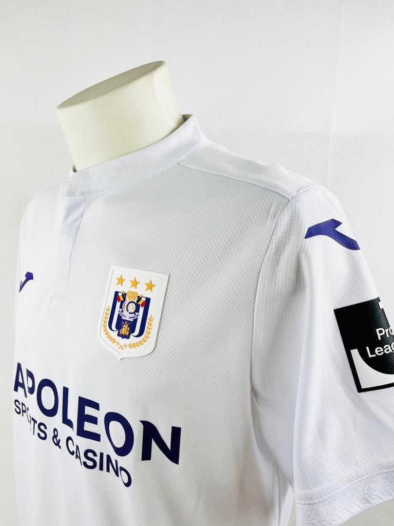 Anderlecht shirt 2024-2025 gedragen door Zanka, Ophalen of Verzenden, Gedragen