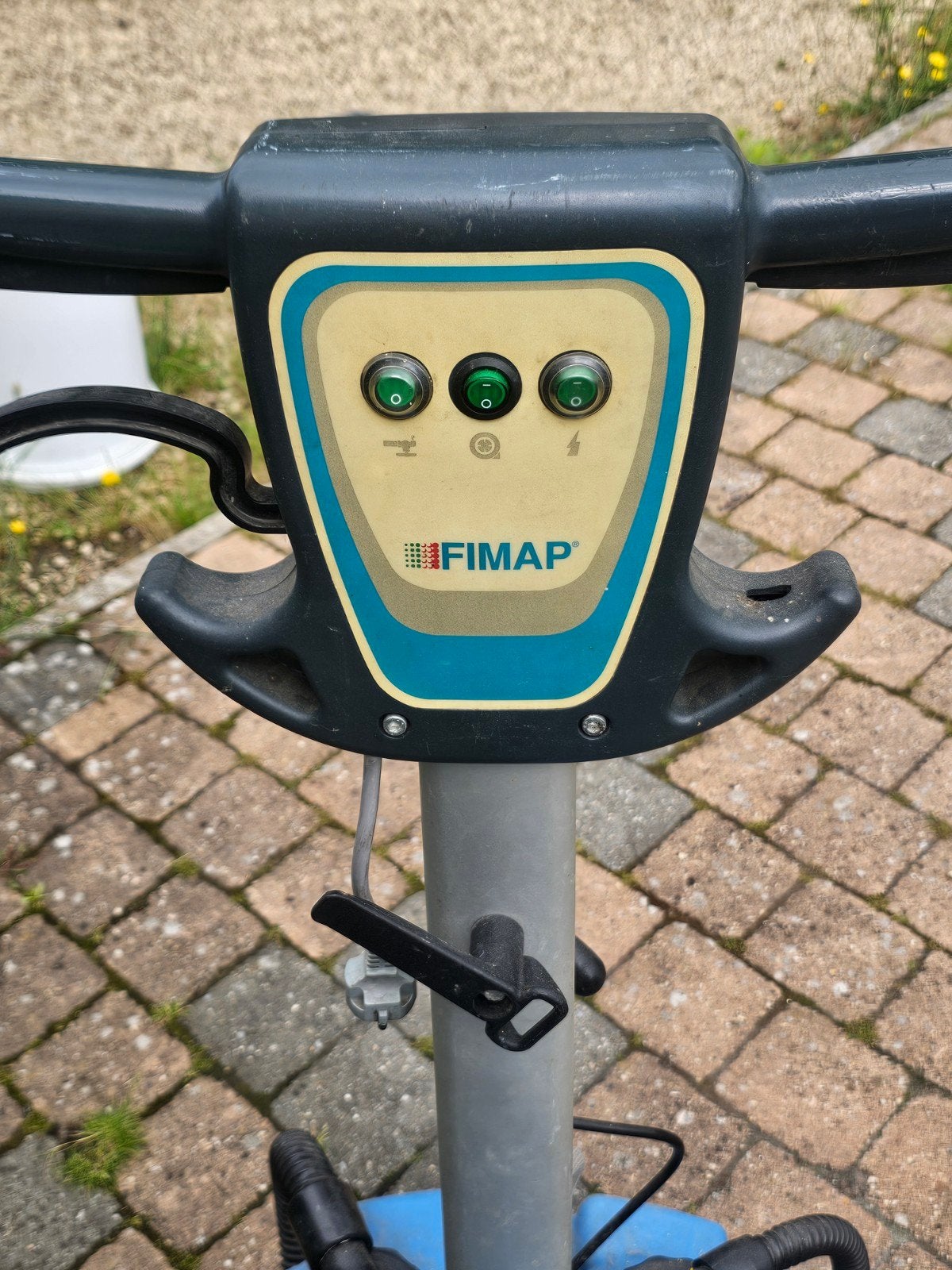Fimap Genie E Professionele Schrobzuigmachine (Kabelversie 2, Ophalen
