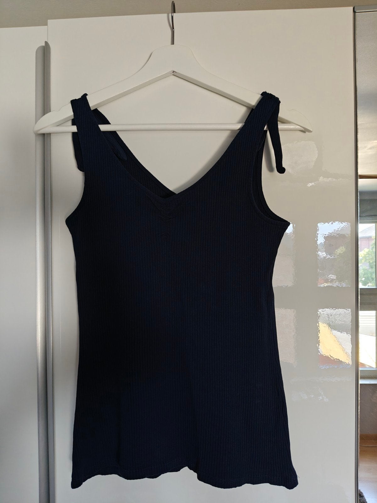 Marine blauw topje Esprit, Kleding | Dames, Blauw, Zonder mouw, Ophalen, Maat 38/40 (M)