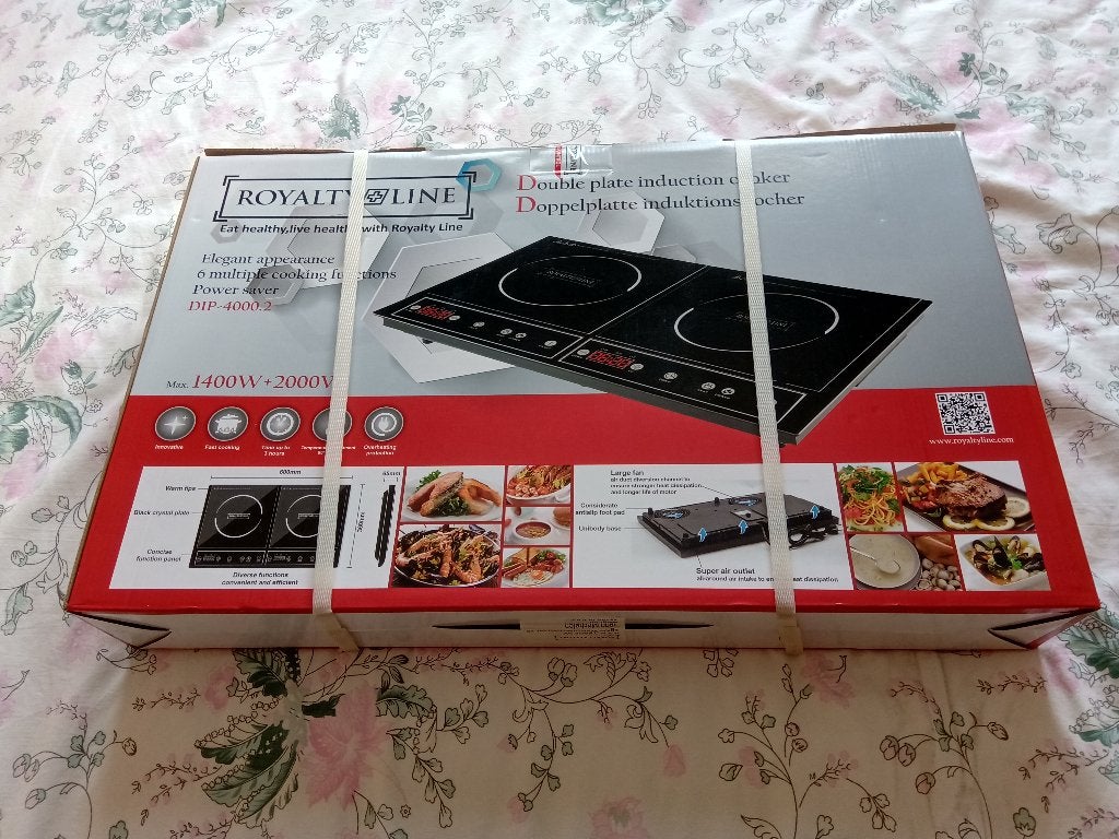 Inductiekookplaat, Elektronische apparatuur, Kookplaten, Ophalen, Zo goed als nieuw, Vrijstaand, Inductie