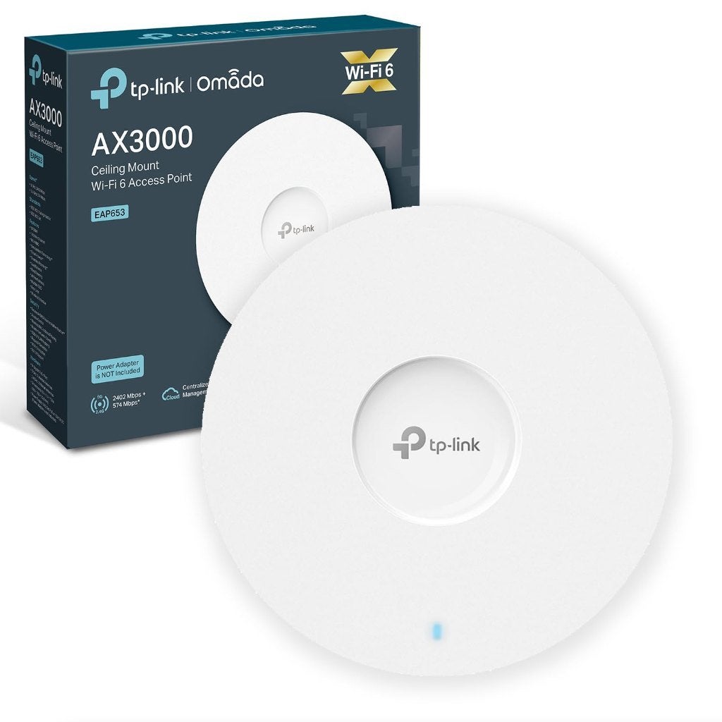 TP-Link Omada EAP653 acces point - GLOEDNIEUW, Computers en Software, Ophalen of Verzenden, Nieuw, TP-Link