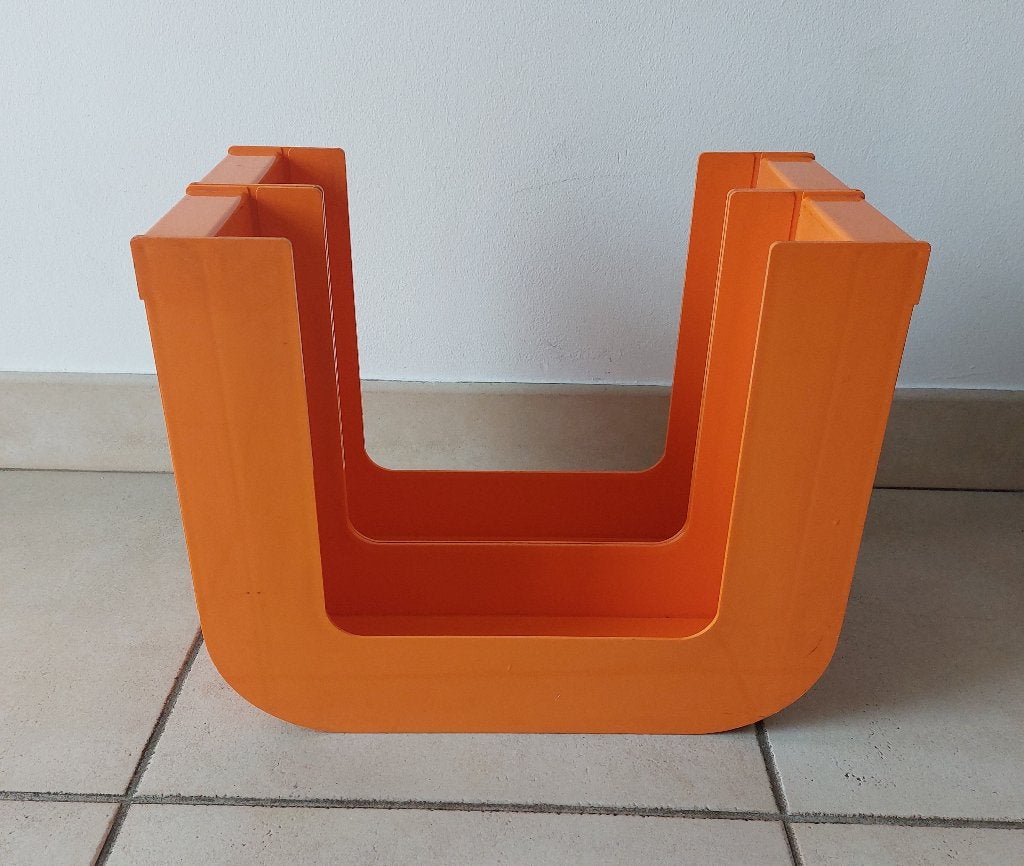 Ubox vinyl LP houder, Enlèvement, 1970 - 1979, Utilisé, 12 pouces