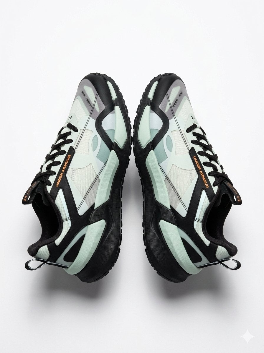 Under Armour Sneakers Wit/Zwart/Mint  Maat 42.5 (Nieuw), Kleding | Heren, Schoenen, Ophalen, Overige kleuren, Nieuw, Sneakers