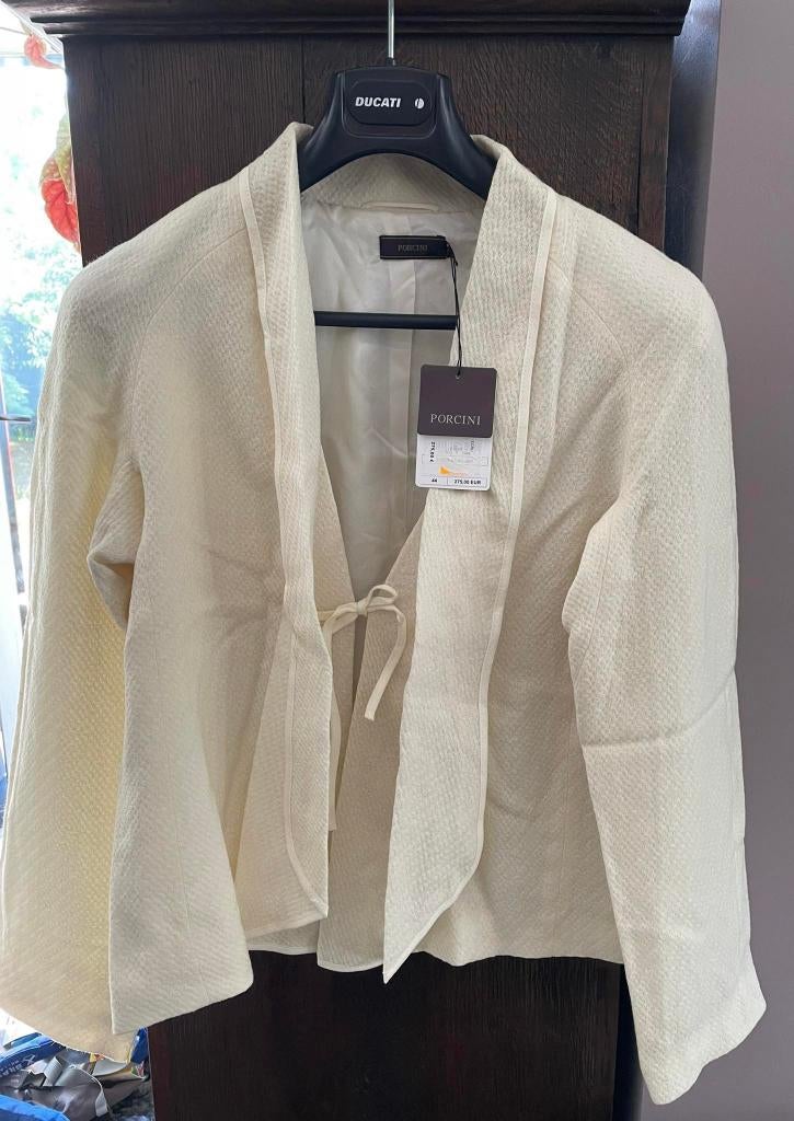 Nieuwe blazer, Kleding | Dames, Wit, Maat 46/48 (XL) of groter, Nieuw, Ophalen of Verzenden