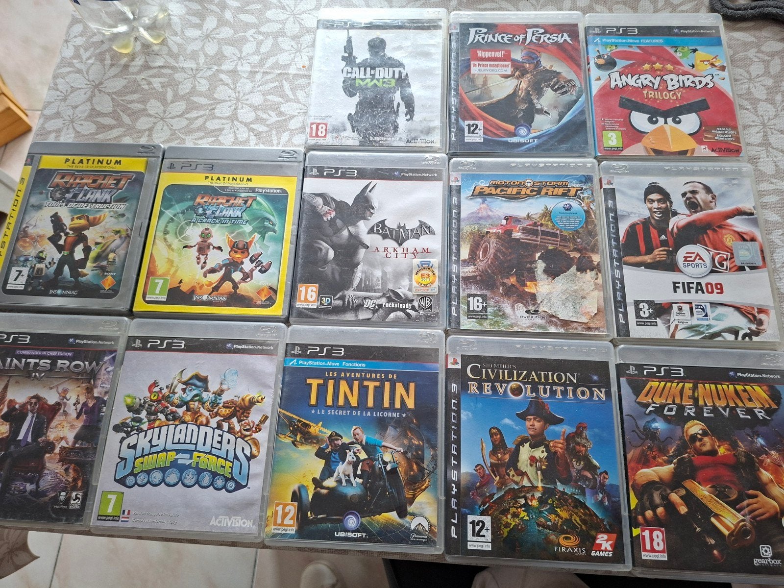 lot jeux ps3 13 jeux, Enlèvement