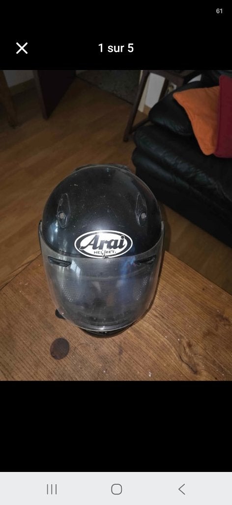 casque moto, Arai, Ophalen of Verzenden, Integraalhelm, Dames