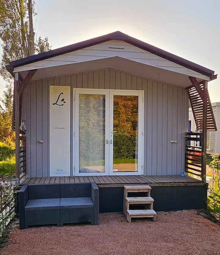 Tiny house au calme dès 99€/nuit à Viane, Vacances, Bed & Breakfasts & Pensions, Campagne, Lac ou rivière, Bois/Forêt, Propriétaire