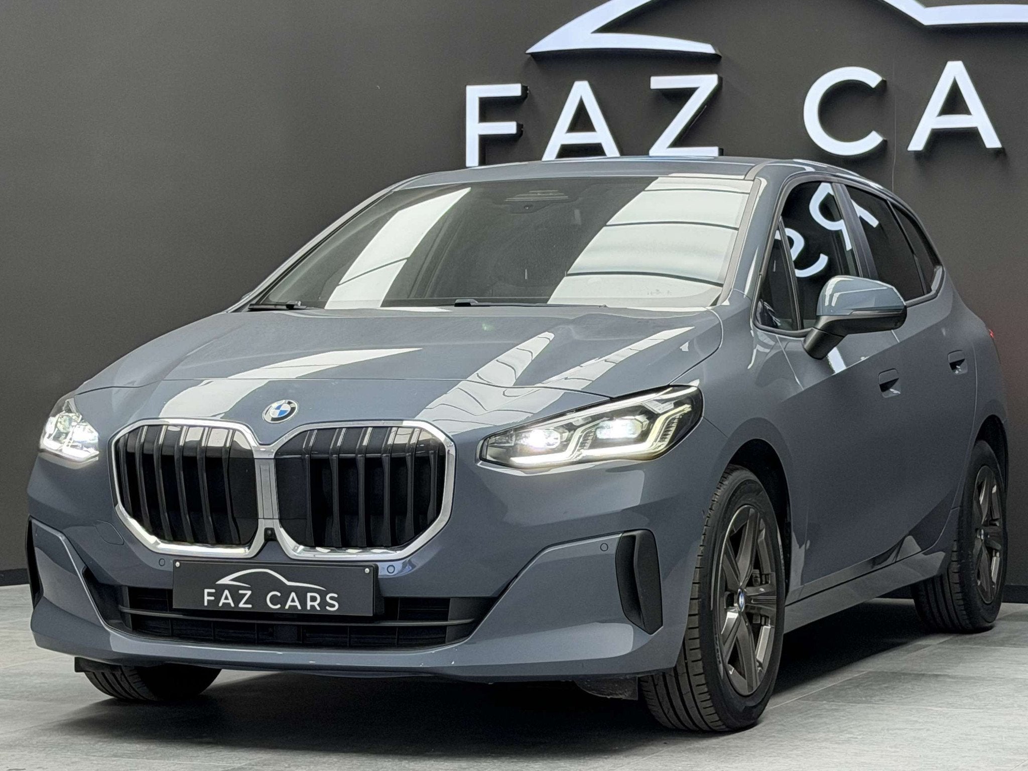 BMW 2 Serie 218 dAS Active Tourer *1ER PROP + CUIR + GPS + J, Autos, Argent ou Gris, Achat, Entreprise, 5 portes