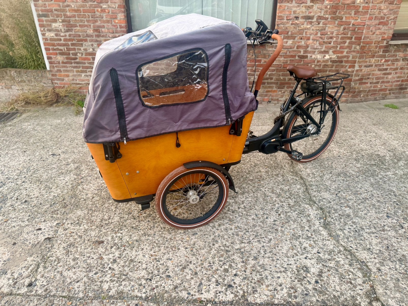 Vogue carry 3 elektrische bakfiets, Enlèvement, Comme neuf