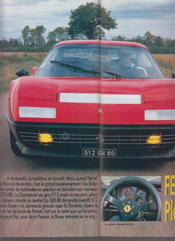Ferrari BB 512 voiture de collection, Envoi, Utilisé, Ferrari
