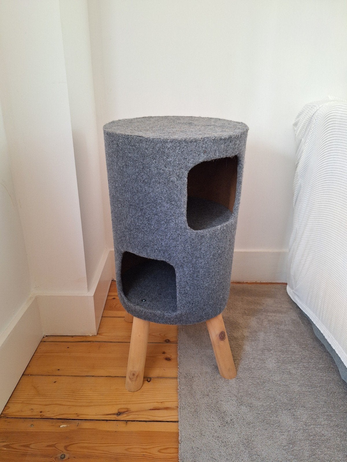 Meuble à chat, Enlèvement