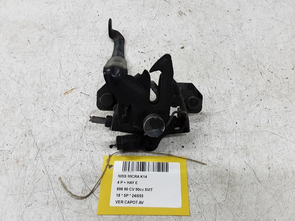 SERRURE CAPOT Nissan Micra (K14) (01-2016/06-2025), Germany@nissan-services.eu, Kronenweg 38
50389  Wesseling, DE, Utilisé, Nissan