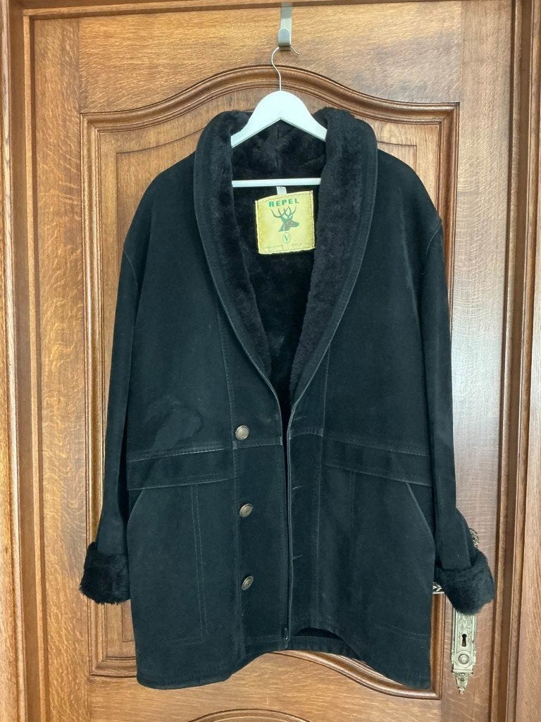Heren wintervest, Enlèvement ou Envoi, Porté, Taille 52/54 (L), Noir
