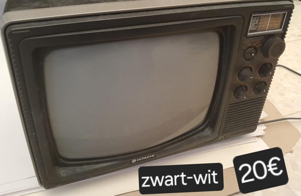 Zwart-wit Tv, Antiek en Kunst, Ophalen